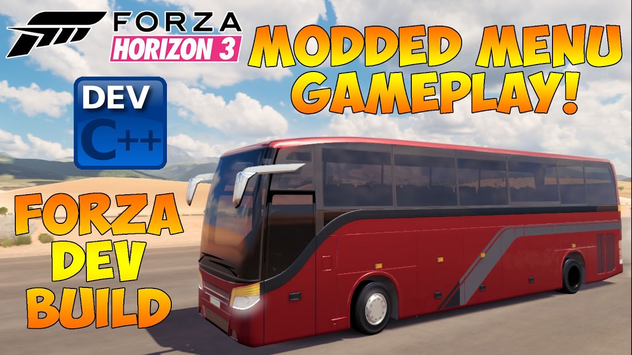 forza horizon 3 mod menu download
